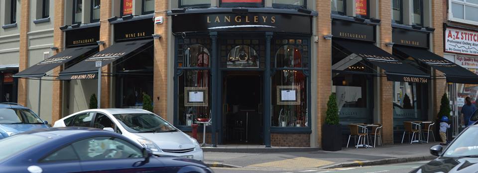 Refurbished Victorian traditional awnings at Langley’s in Surbiton.